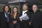 И.Корнилов с женой и солистом группы Vacoom, Салехард 2007